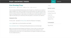 Desktop Screenshot of fastgrowingtrees.net